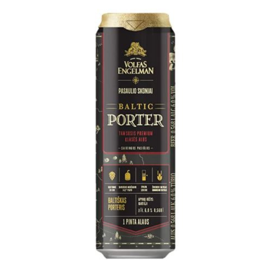 Volfas Engelman Baltic Porter - Beer Passport Mx